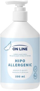 ON LINE Purity Expert Pielęgnujące mydło w płynie Antybakteryjne 500 ml 1