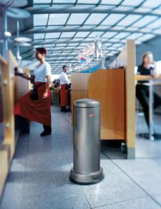 Wesco Kosz na śmieci ciepły szary 2x15l BETA 6