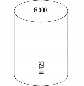 Wesco Kosz na śmieci beżowy 13l ALPHA 3