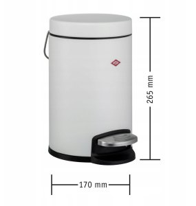 Kosz na śmieci 3l piaskowy mat  Cosmetic  Wesco 2