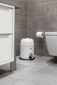 Kosz na śmieci 6l biały Mini Master Wesco 3