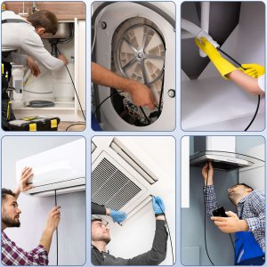 Kamera inspekcyjna endoskopowa micro USB + USB-C + USB Full HD 5m 8mm Endoskop Alogy Hard Wire 4