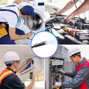 Kamera inspekcyjna endoskopowa micro USB + USB-C + USB Full HD 5m 8mm Endoskop Alogy Hard Wire 7