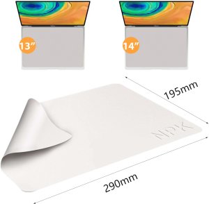 Ściereczka do MacBook Pro Air 13-14 ochronna bezpyłowa dedykowana czyszcząca ekrany laptopa 29x19.5cm NPK 4