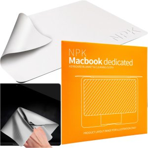 Ściereczka do MacBook Pro Air 13-14 ochronna bezpyłowa dedykowana czyszcząca ekrany laptopa 29x19.5cm NPK 9