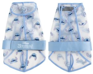 Płaszcz przeciwdeszczowy dla psa Stitch Niebieski L 1