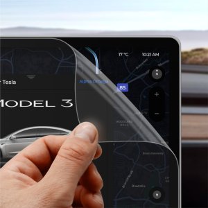 GrizzGlass Folia matowa MatteScreen Easy do Tesla Model Y 2021-2024 6