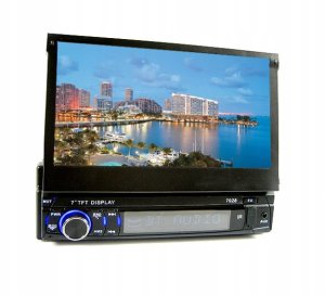 VDO TR723UB-BU FM RDS Tuner USB/AUX/BT 24V Kurzschacht 2