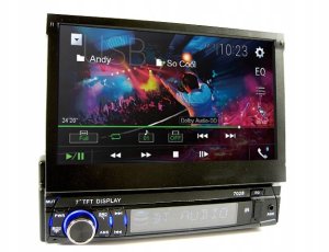 VDO TR723UB-BU FM RDS Tuner USB/AUX/BT 24V Kurzschacht 7