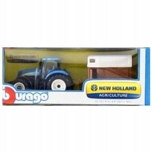BBU 1:32 Farm tractor NH T7.315 HorseTrailer 44069 3