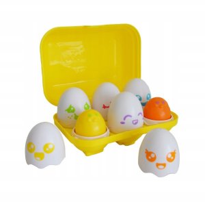 TOMY TOOMIES jajeczka z dźwiękami nowe E73560 /6 2