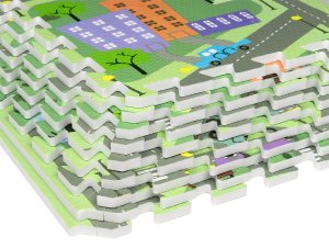 *****Mata puzzlowa 9 elem.30x30 miasteczko 90074 7