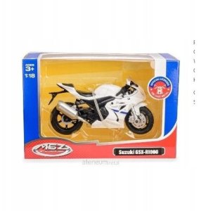 Model MSZ 1:18 Suzuki GSX-R1000 biały 33167 5