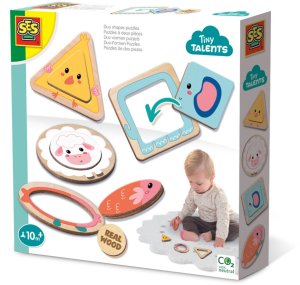 SES Duo kształty puzzle dla malucha 13130 31302 1