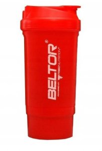 Shaker Beltor I can and i will czerwony 500ml B1202 Uniwersalny 1