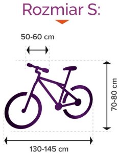 Pokrowiec na rower Carpassion Bike Pure  S Uniwersalny 5