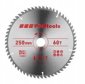 komplet dwóch tarcz hm 250x30mm, 36/60 zębów 4