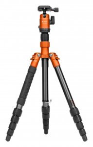 Statyw Fotopro X-go Gecko z głowicą kulową FPH-42Q - pomarańczowy 1