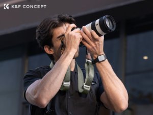 Pasek do aparatu K&F Concept Alpha Strap - zielony vintage 9