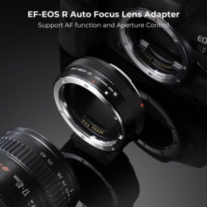 KiwiFotos Adapter bagnetowy K&F Concept - Canon EF / Canon RF 2