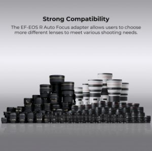 KiwiFotos Adapter bagnetowy K&F Concept - Canon EF / Canon RF 3