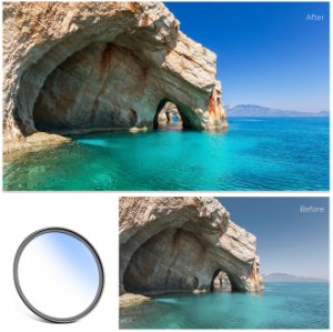 Filtr UV K&F Concept Nano-C HMC UV - 49 mm 9