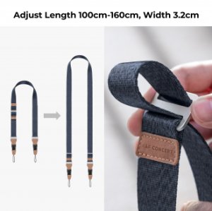 Pasek do aparatu K&F Concept Alpha Strap - ciemnoszary 13