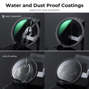 Filtr szary regulowany magnetyczny K&F Concept Nano-X MRC Fader ND2-32 - 72 mm 6