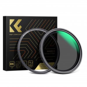 Filtr szary regulowany magnetyczny K&F Concept Nano-X MRC Fader ND2-32 - 62 mm 1