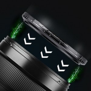 Filtr szary regulowany magnetyczny K&F Concept Nano-X MRC Fader ND2-32 - 77 mm 3