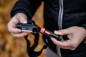 Latarka czołowa Newell HL1000COB USB-C 7