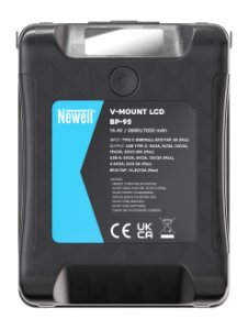Zestaw Lampa LED Newell Air Artha XL i Akumulator Newell BP-95 LCD V-Mount 2