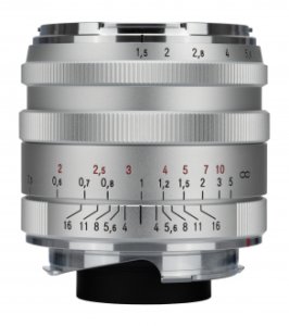 Obiektyw Voigtlander Nokton I Vintage Line 28 mm f/1,5 do Leica M - srebrny 2