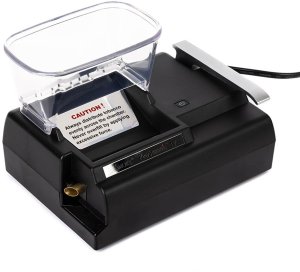 Elektryczna nabijarka tłokowa do papierosów, tytoniu, maszynka do gilz POWERMATIC IV 4 + plus 1