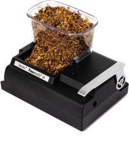 Elektryczna nabijarka tłokowa do papierosów, tytoniu, maszynka do gilz POWERMATIC IV 4 + plus 5