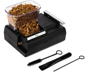 Elektryczna nabijarka tłokowa do papierosów, tytoniu, maszynka do gilz POWERMATIC IV 4 + plus 6