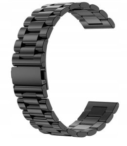 Nowy Smartwatch GlacierX Trail Black + Bransoleta stalowa GX-TC55 BS 12