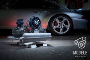 Haynes Porsche 911 BOXER - model silnika do składania 9
