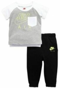 Zestaw Sportowy dla Dziecka 952-023 Nike Szary - 12 Miesięcy 1