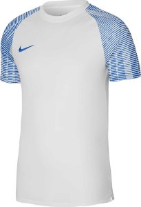 Koszulka męska Nike Dri-FIT Academy JSY SS biało-niebieska DH8031 102 L 1