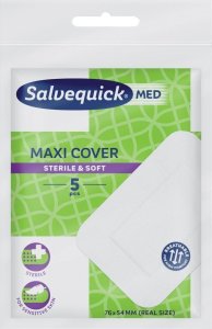 Salvequick Maxi plastry 76x54mm, 5 szt. 1