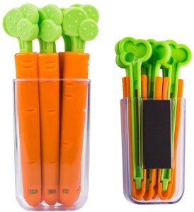 Klipsy do zamykania opakowań torebek żywności 5szt U18 2