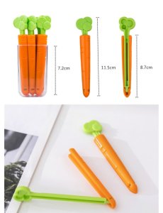 Klipsy do zamykania opakowań torebek żywności 5szt U18 4