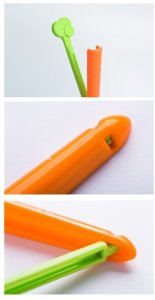 Klipsy do zamykania opakowań torebek żywności 5szt U18 7