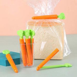 Klipsy do zamykania opakowań torebek żywności 5szt U18 8