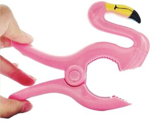 Klamra do trzymania ręczników Spinka 11,5 cm na plaże Flaming KLP05 2 szt 3