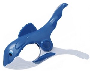 Klamra do trzymania ręczników Spinka 11 cm na plaże Orka KLP04 2 szt 2