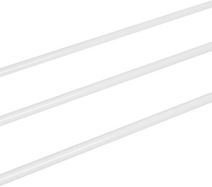 Wieszak do garderoby podwójny BENI biały 7