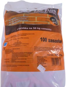 PLASTYFIKATOR DO ZAPRAW CEMENTOWYCH ZAP PLUS 20g (100szt) 1