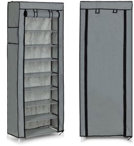 Szafa tekstylna materiałowa garderoba z półkami na ubrania i buty ModernHome 3